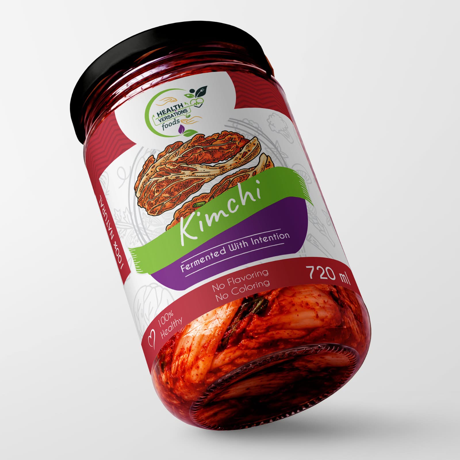 Kimchi 1 Liter-SPICY HOT - Image 2