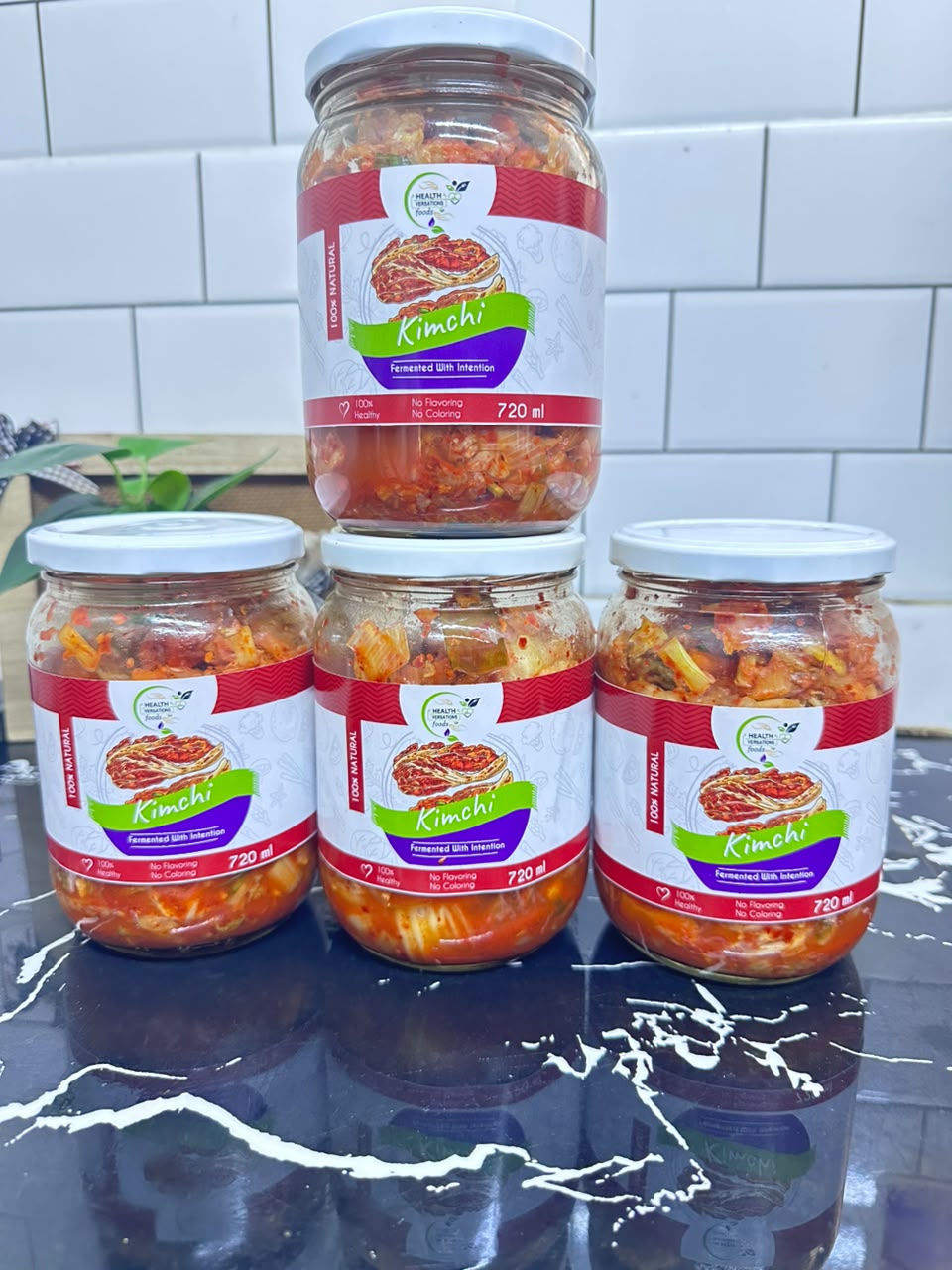 Kimchi 720ML-MILDLY SPICY - Image 1