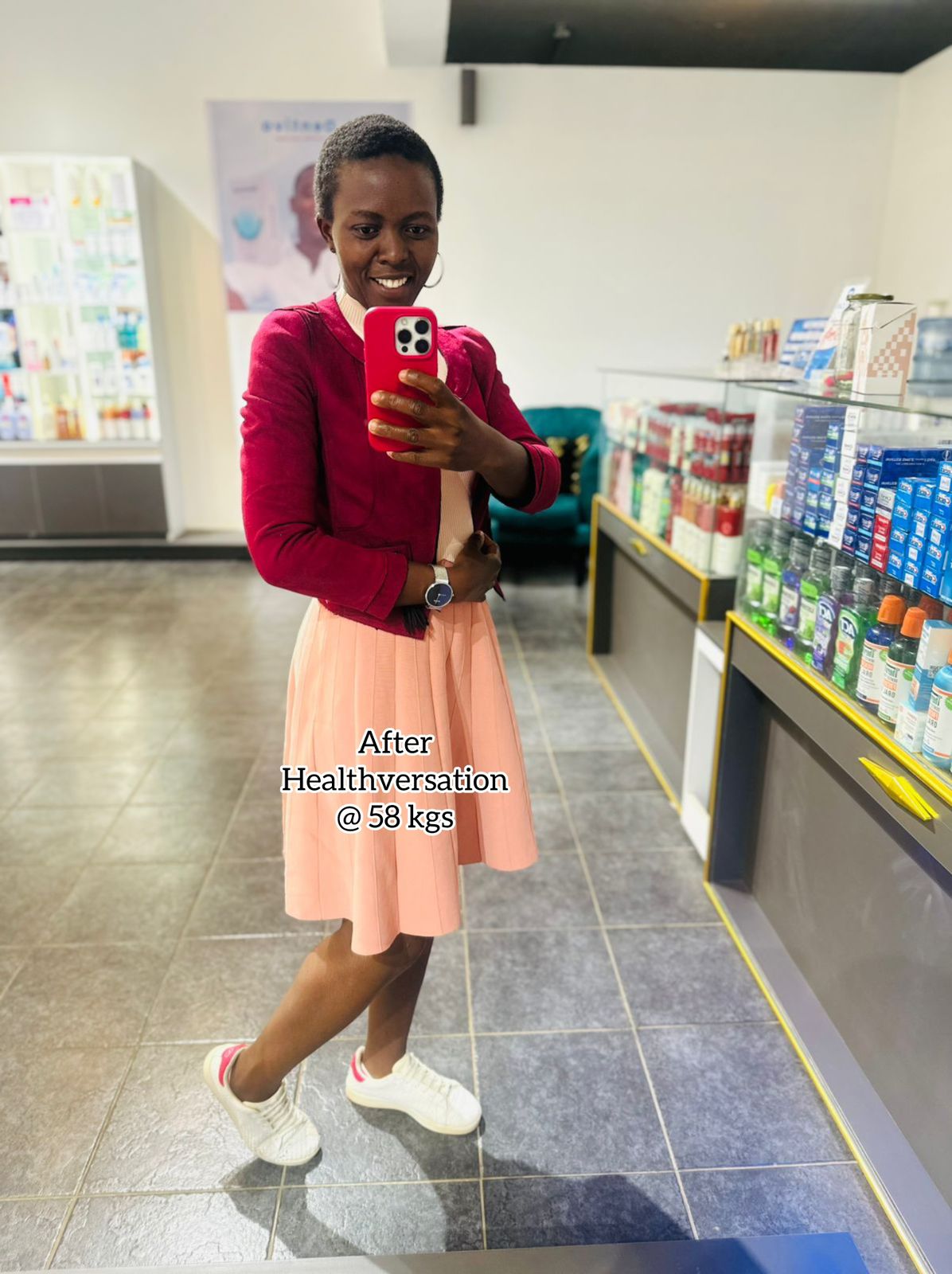 Lucy Njenga after transformation