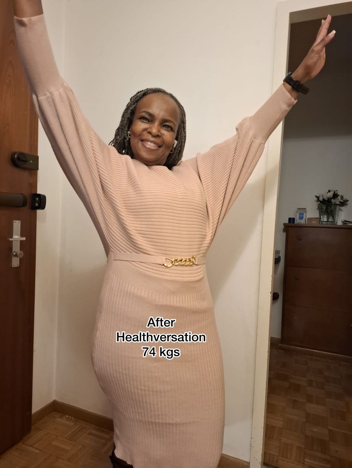 Julia Oyiolo after transformation - amazing results