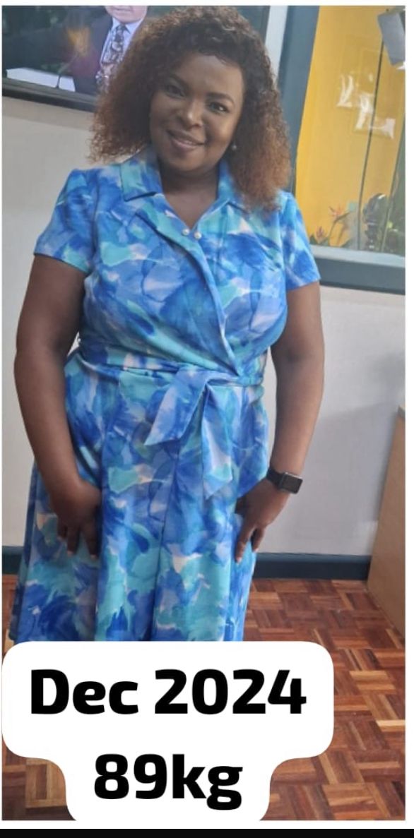 Julia Oyiolo before transformation - Weight Loss program